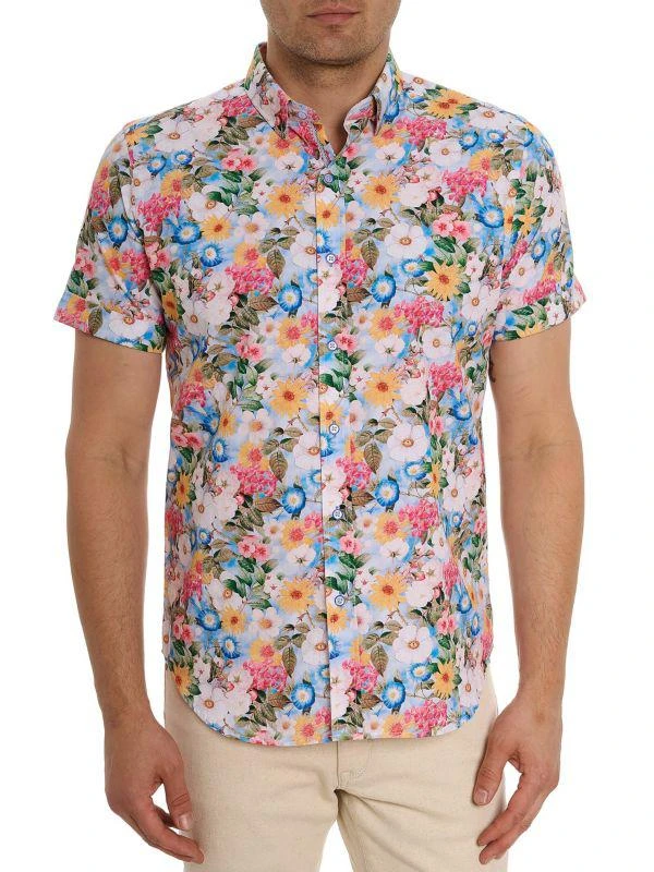 Robert Graham Taton Floral Cotton Shirt 1