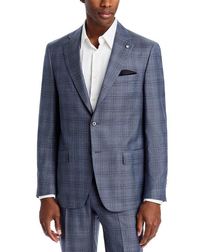 Hart Schaffner Marx Tonal Plaid New York Fit Suit 4