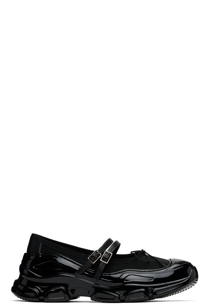 Simone Rocha Black Mesh Tracker Ballerina Sneakers 1
