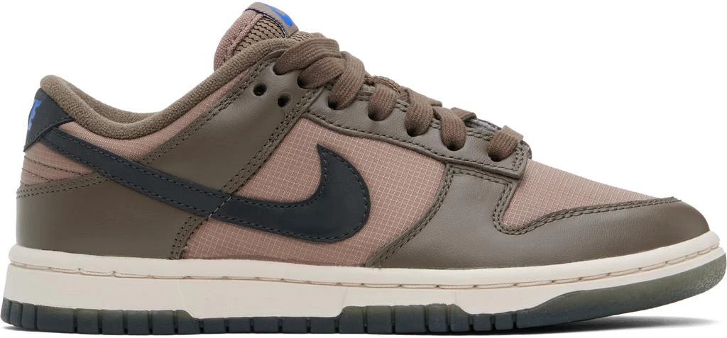 NIKE Brown Dunk Low Sneakers 1