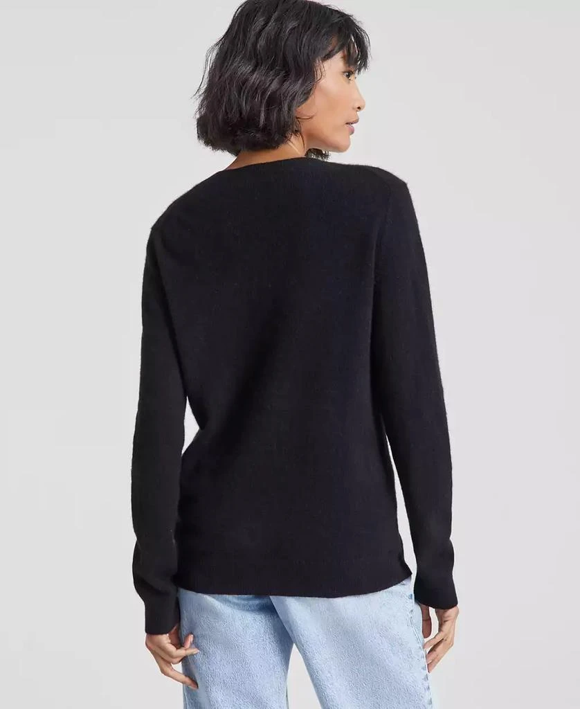 Charter Club 100% Cashmere Women's V-Neck Long-Sleeve Sweater, Regular & Petites, Created for Macy's 2