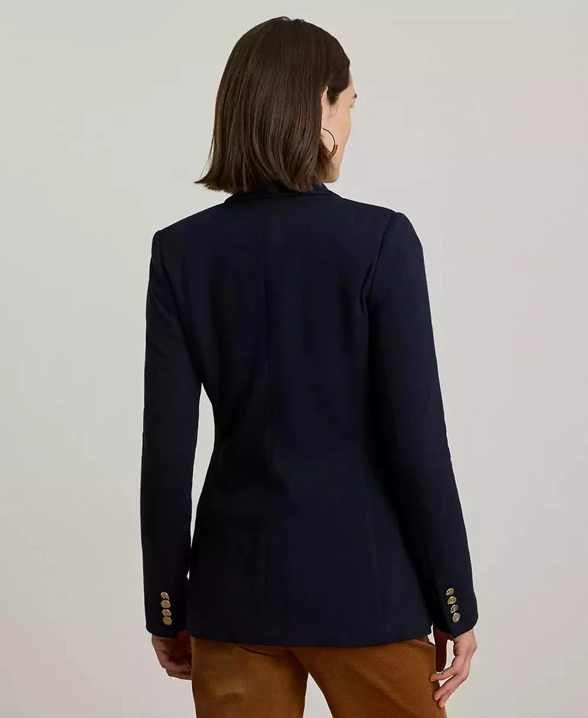 Ralph Lauren Women's Buckle-Trim Herringbone Jacquard Blazer, 0P-1 5