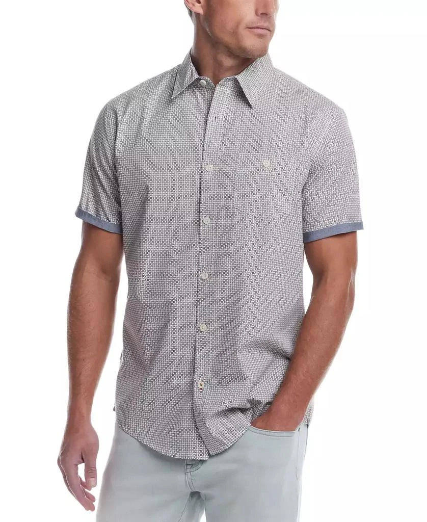 Weatherproof Vintage Men's Short Sleeve Cotton Poplin Shirt 2