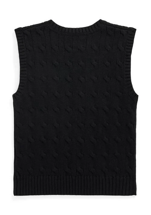 Ralph Lauren Childrenswear Lauren Childrenswear Boys 2 7 Cable Knit Cotton Sweater Vest 2