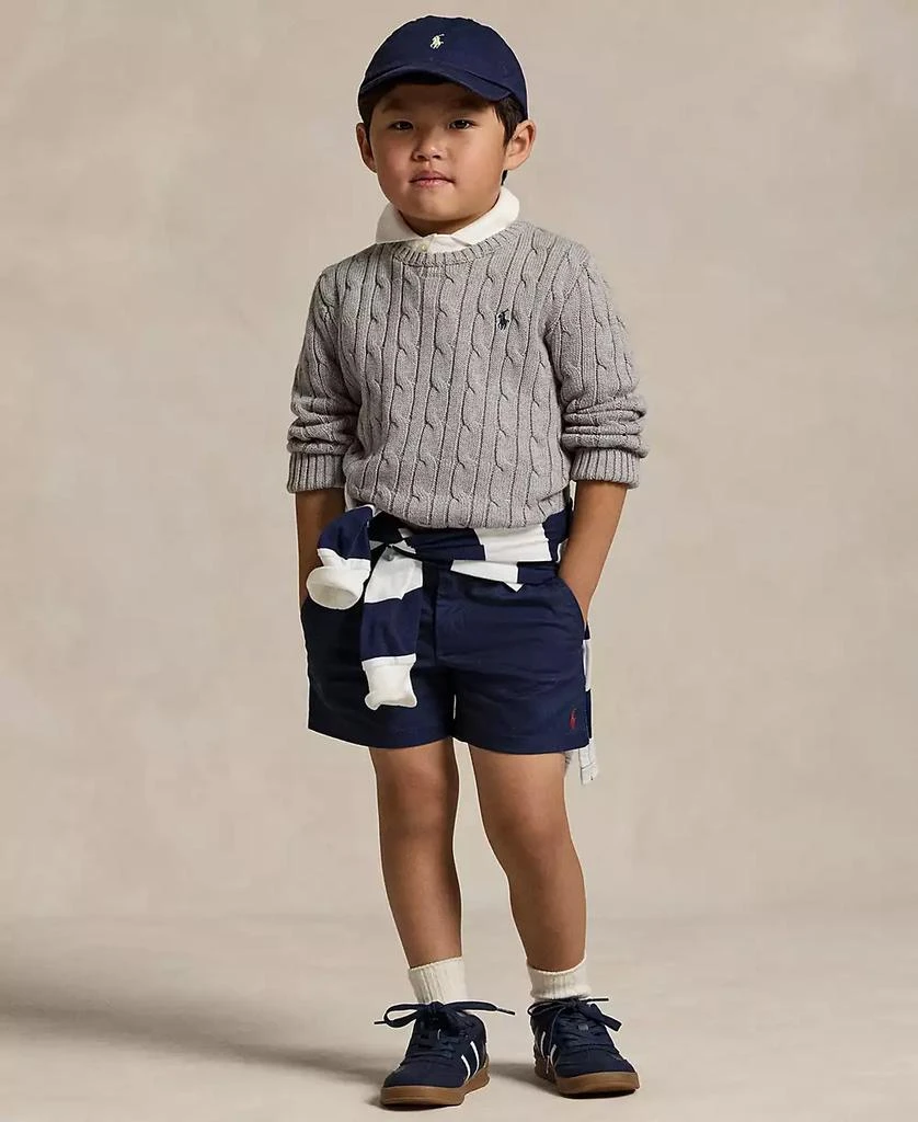 Ralph Lauren Toddler and Little Boys Cable-Knit Cotton Sweater 2