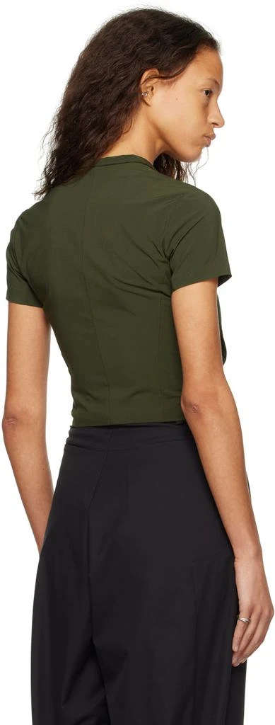 Hyein Seo SSENSE Exclusive Khaki T-Shirt 3