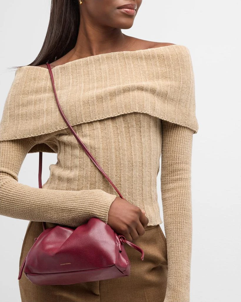 Mansur Gavriel Cloud Mini Leather Clutch Bag 4