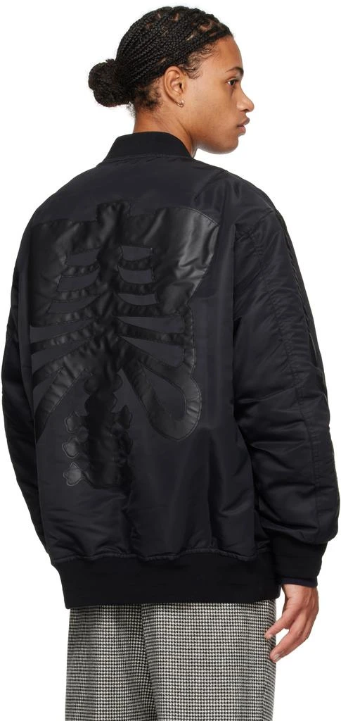 TAKAHIROMIYASHITA TheSoloist. Black Flight Bomber Jacket 3