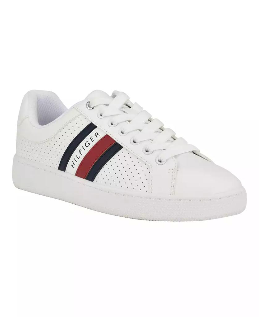 Tommy Hilfiger Women's Jallya Perforated Court Sneakers