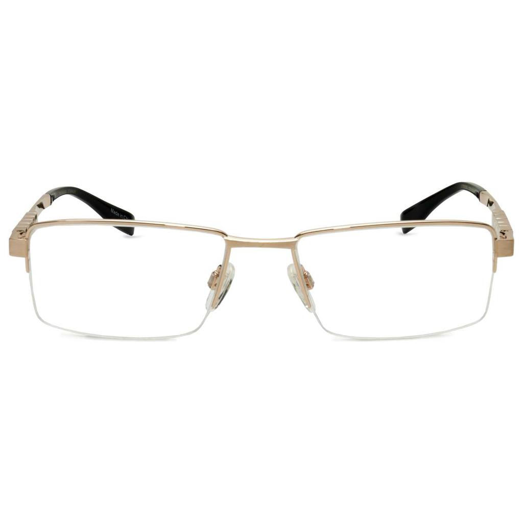 TRUSSARDI Trussardi Men's Gold Rectangular Opticals