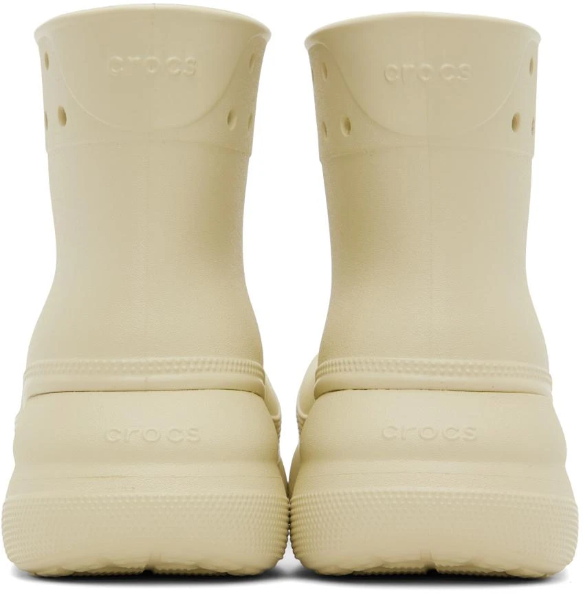 Crocs Off-White Crush Boots 2