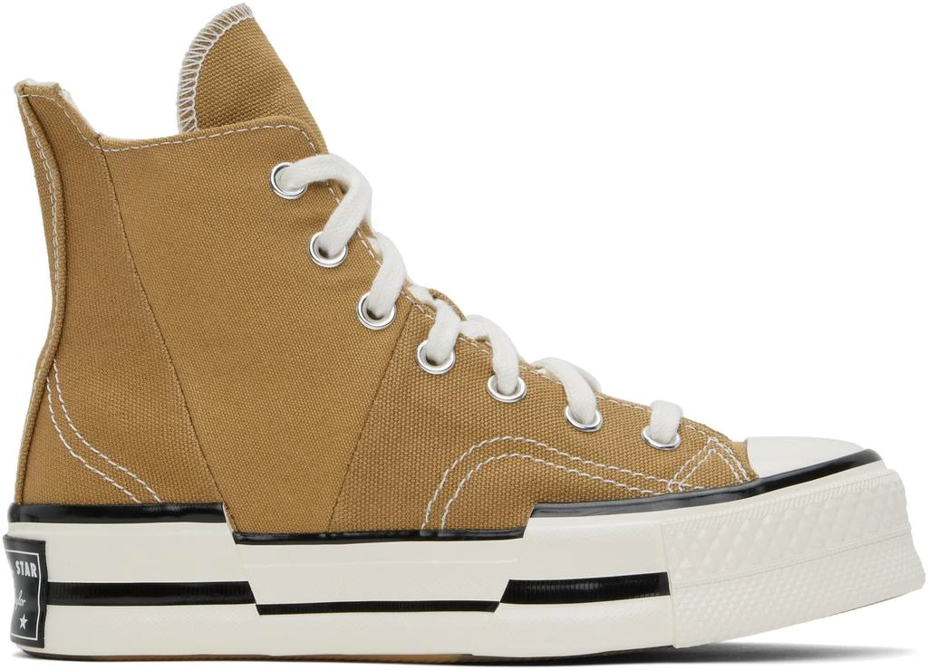 Converse Tan Chuck 70 Plus High Top Sneakers 1