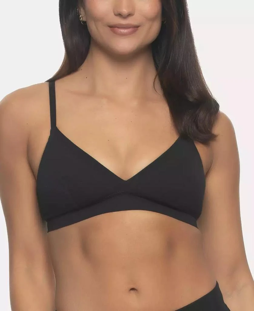 Felina Women's 2-Pack Pima Cotton Bralette 4