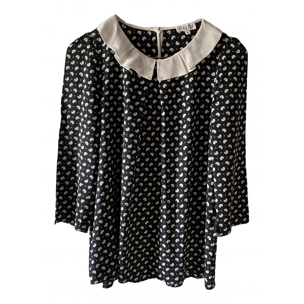 Claudie Pierlot Claudie Pierlot Black Viscose Top