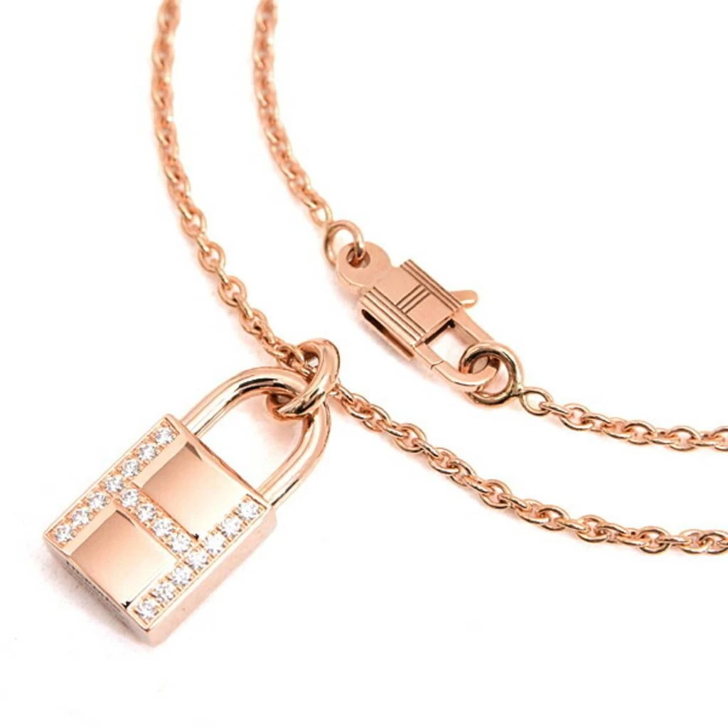 Hermes pink gold (18K) Necklace (Pre-Owned)