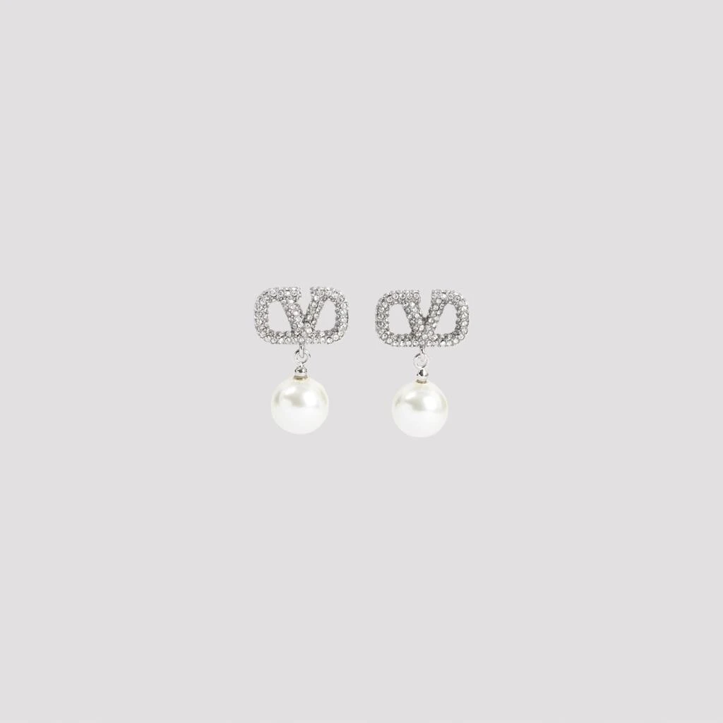 Valentino Vlogo Signature Pearl Earrings 1