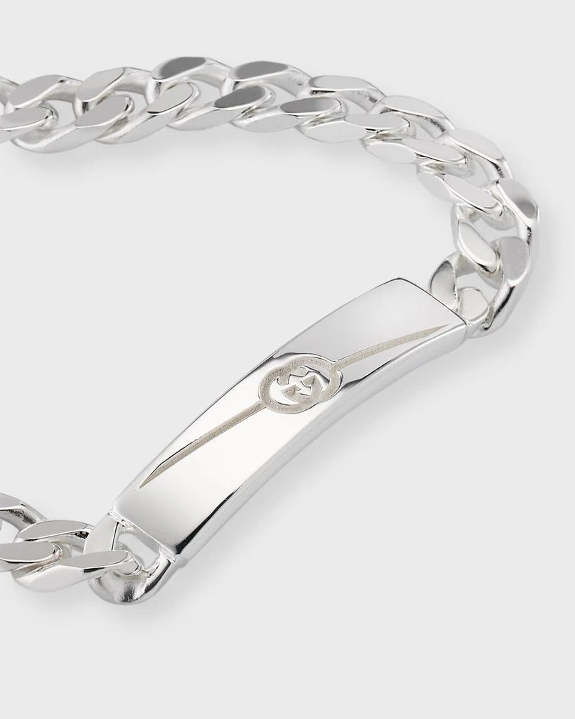 Gucci Men's Gucci Tag Bracelet, Silver 3
