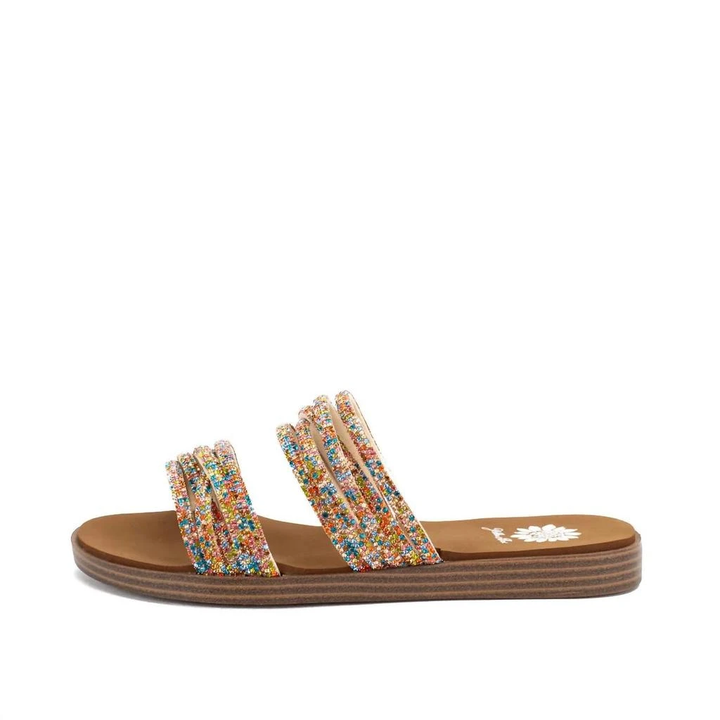 Yellow Box Women's Debbie Slide Sandal In Tan 1