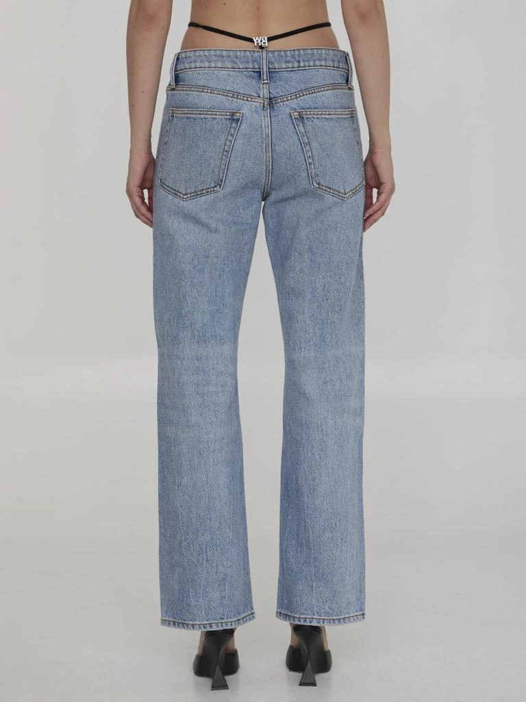 Alexander Wang Jeans With Pre-styled Thong 3