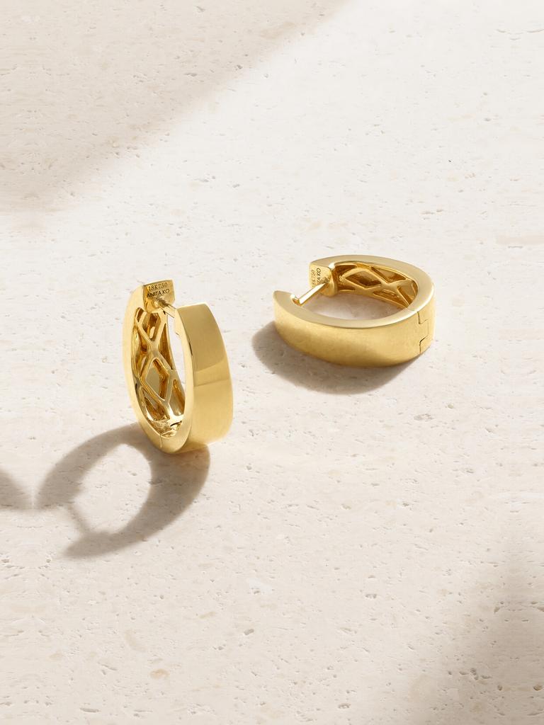 Anita Ko Small Meryl 18k 黄金耳环