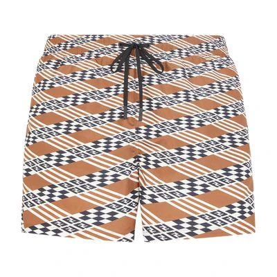 Fendi Swim shorts with elasticated 1
