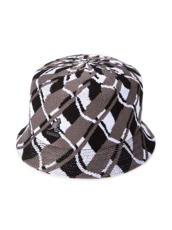 Kangol Wavy Pane Knit Bucket Hat 1