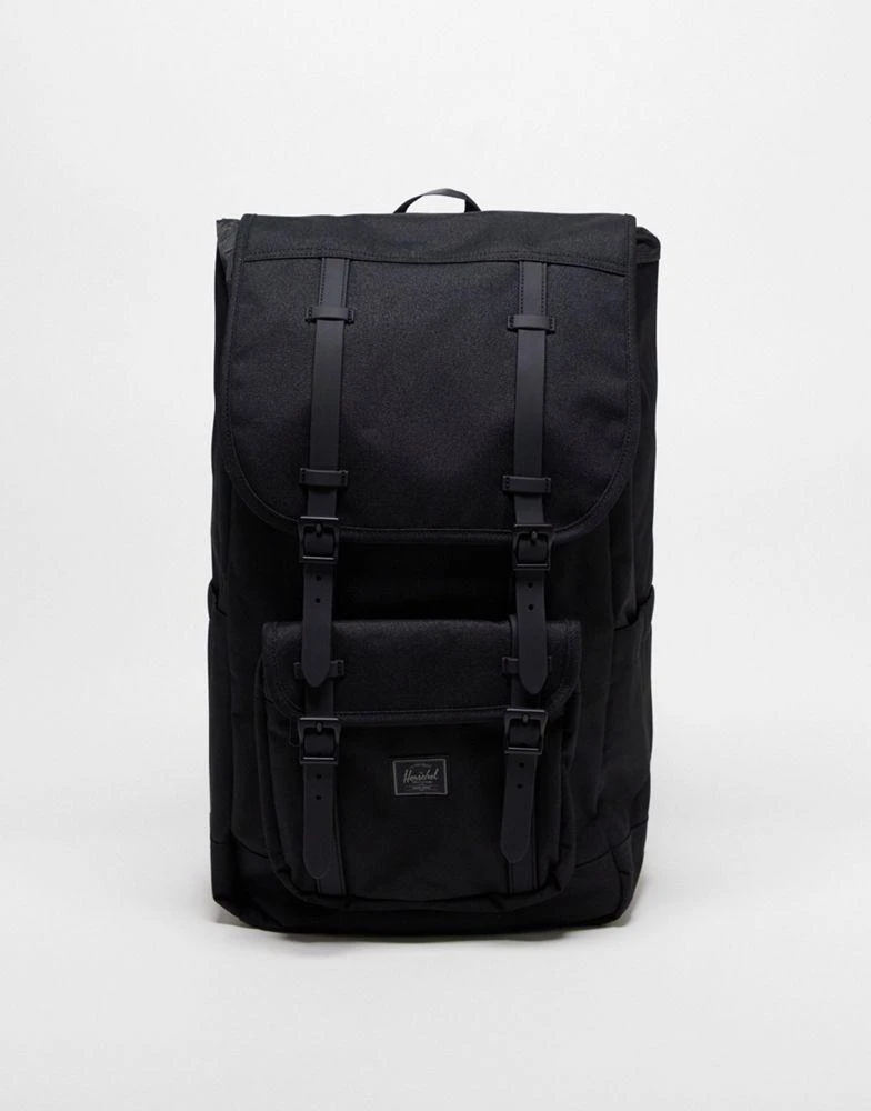 Herschel Supply Herschel Supply Co Herschel little america backpack in black 1