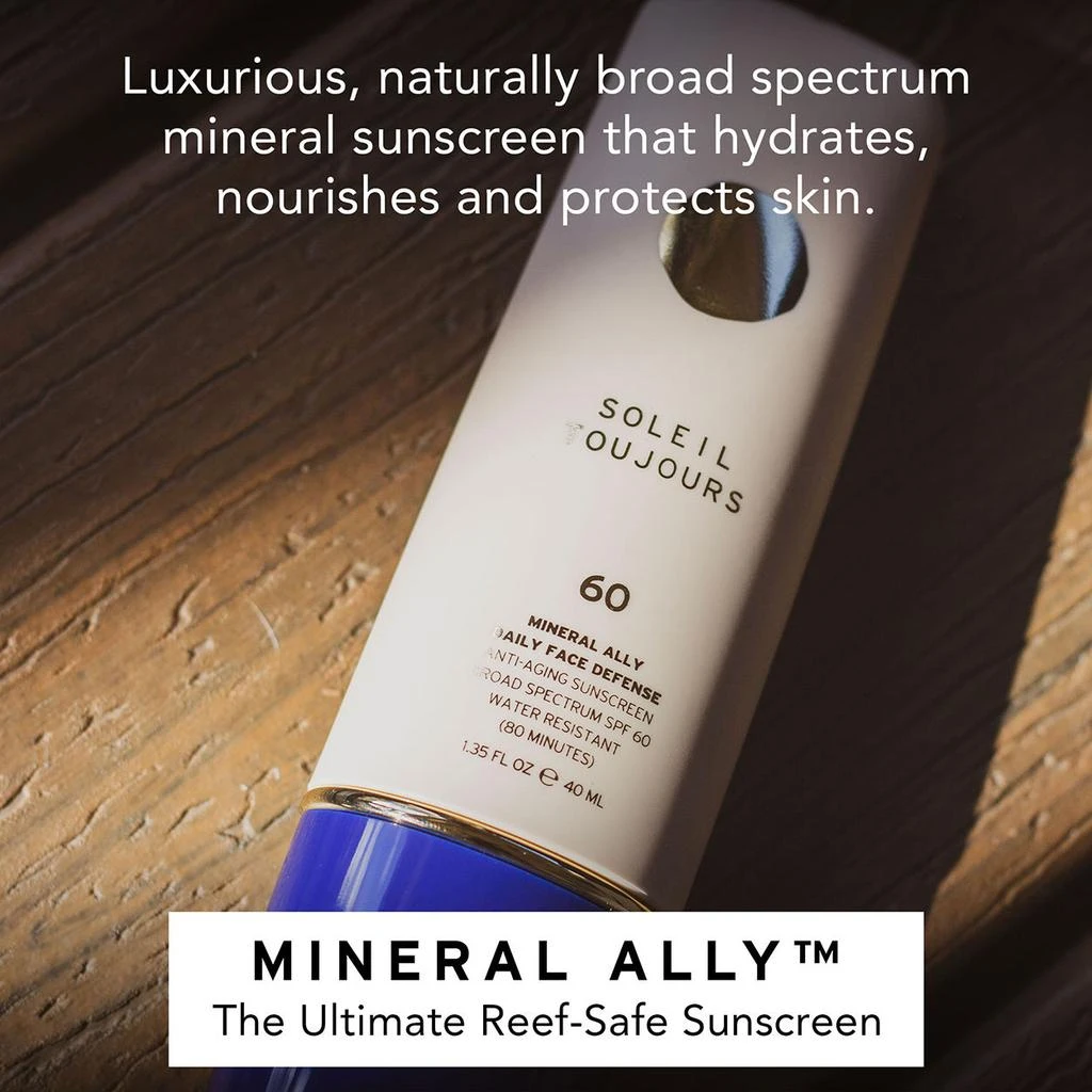 SOLEIL TOUJOURS Mineral Ally Daily Face Defense SPF 60 6
