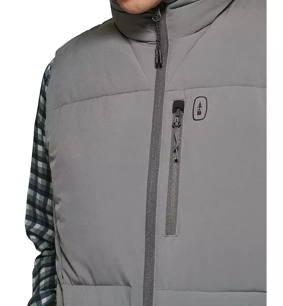 BASS OUTDOOR Men's Glacier Quilted Full-Zip Hiking Vest 5