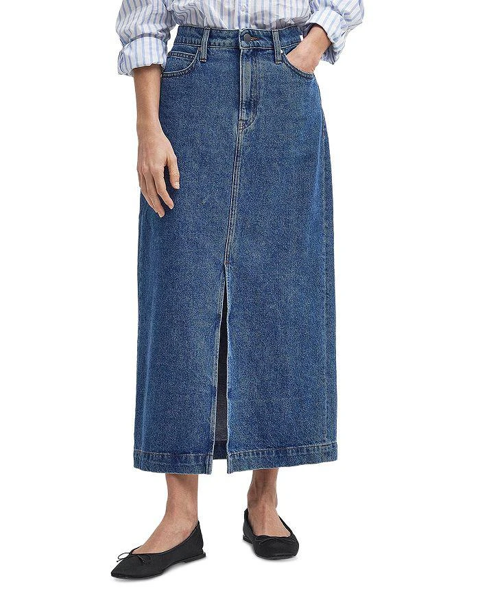 Barbour Ella Denim Midi Skirt 1