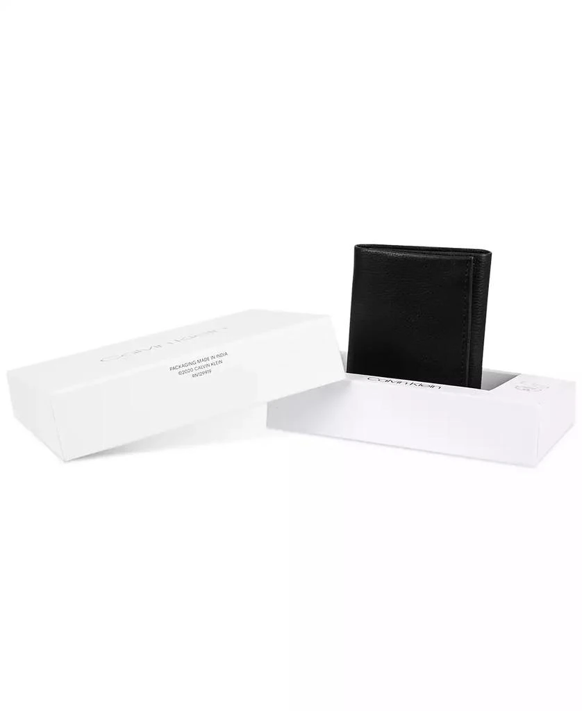 Calvin Klein Men's Soft Milled Trifold Wallet 6