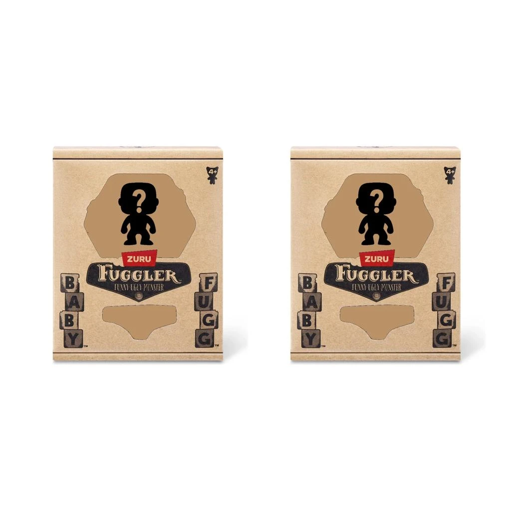 Fuggler Set of 2 Zuru  Baby Fugg 3.5 Inch Plush Toy Mystery Random Assortment