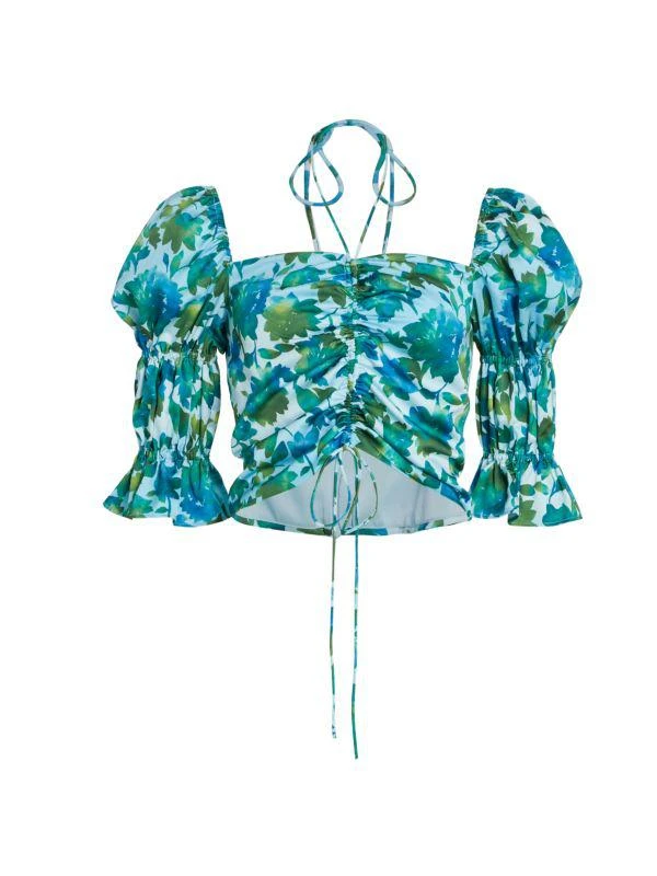 AMUR Raveena Puff-Sleeve Top 6