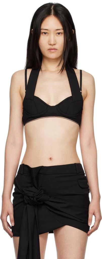 Jacquemus Black Le Papier 'Le Haut Cuscinu' Bra 1