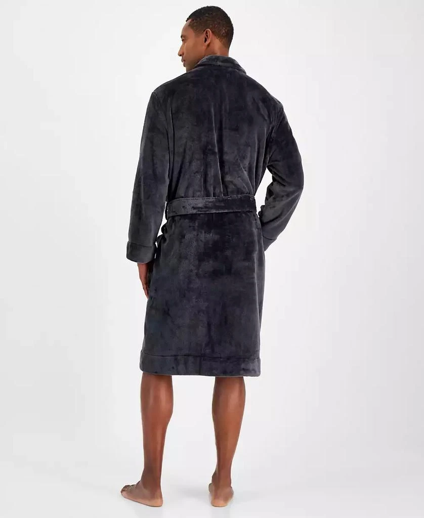 Club Room Men's Plush Pajama Robe, Created for Macy's 2