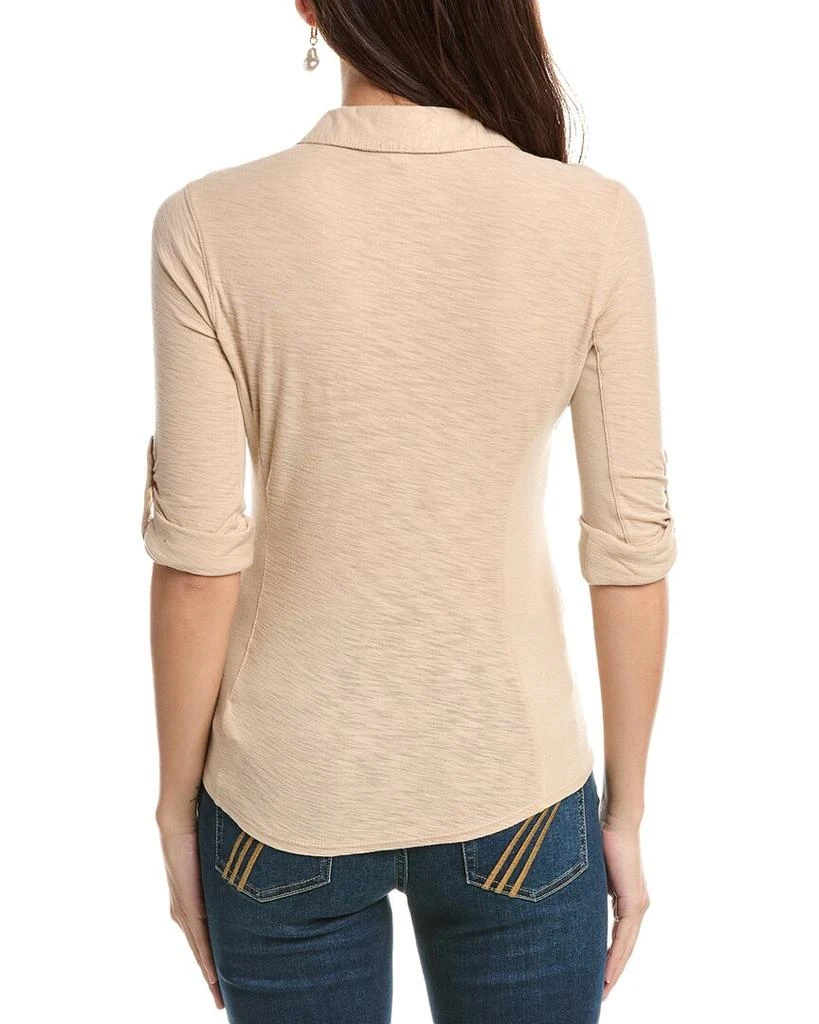 James Perse Contrast Panel Shirt 2