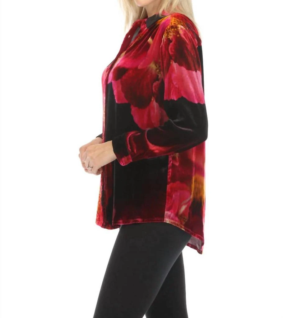 Johnny Was Johnny Was - Velvet Oversized Shirt 3