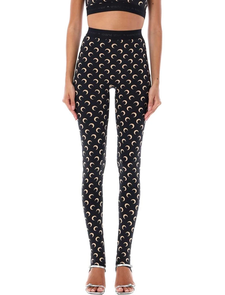 MARINE SERRE Allover Moon Leggings 1