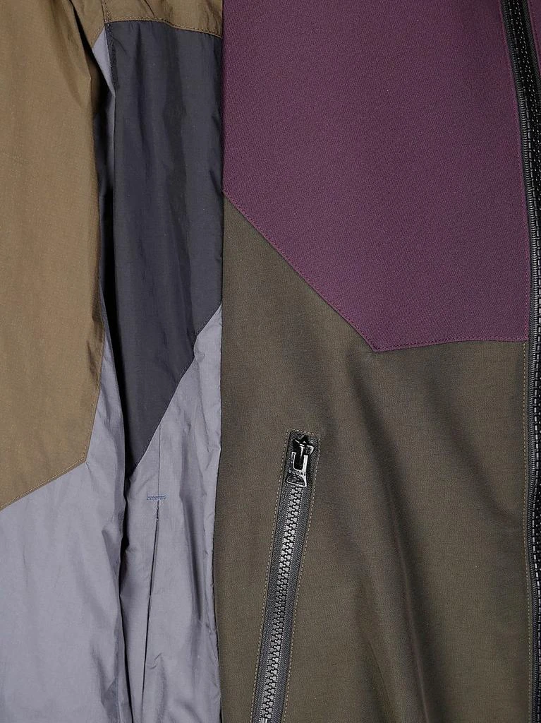 Sacai Sacai Matelasse Twill Mix Zipped Jacket 3