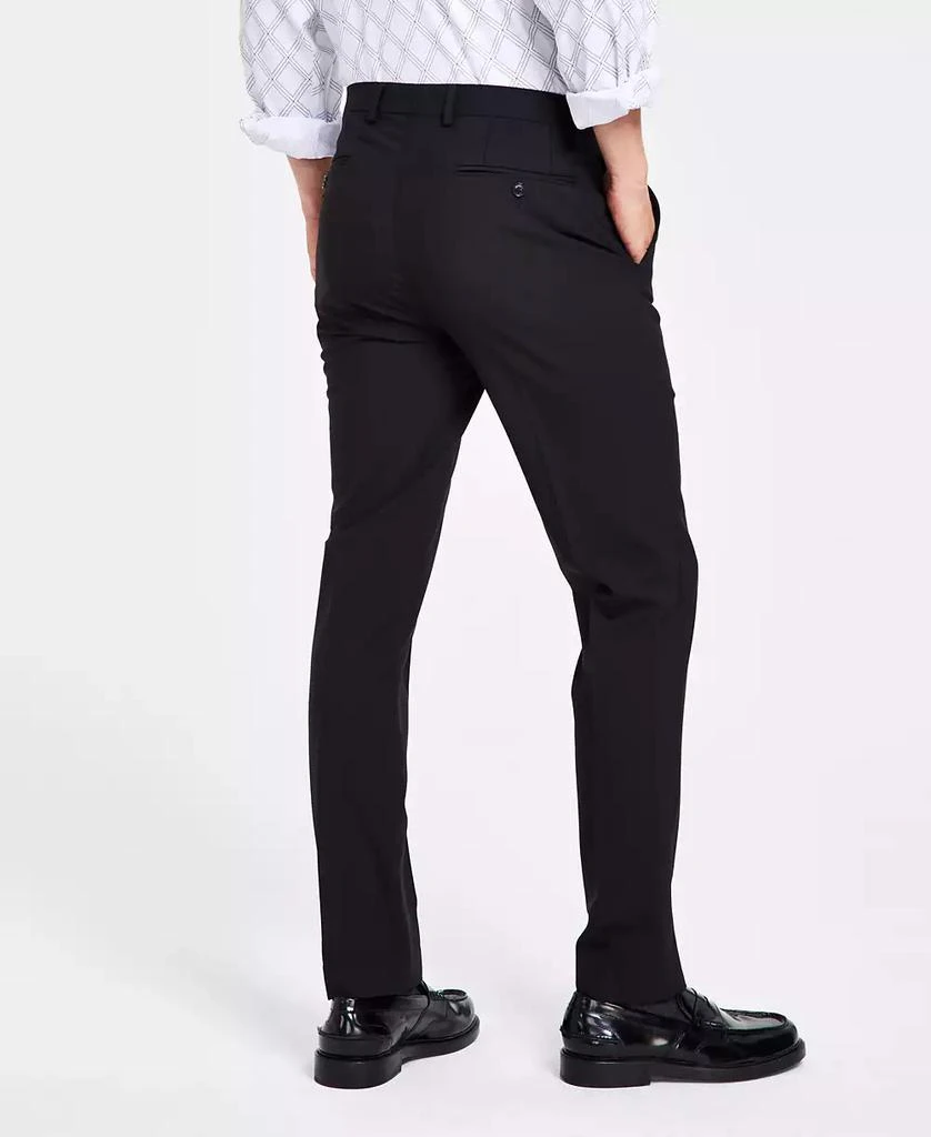 Bar III Men's Skinny Fit Wrinkle-Resistant Wool-Blend Suit Separate Pant, Created for Macy's 3
