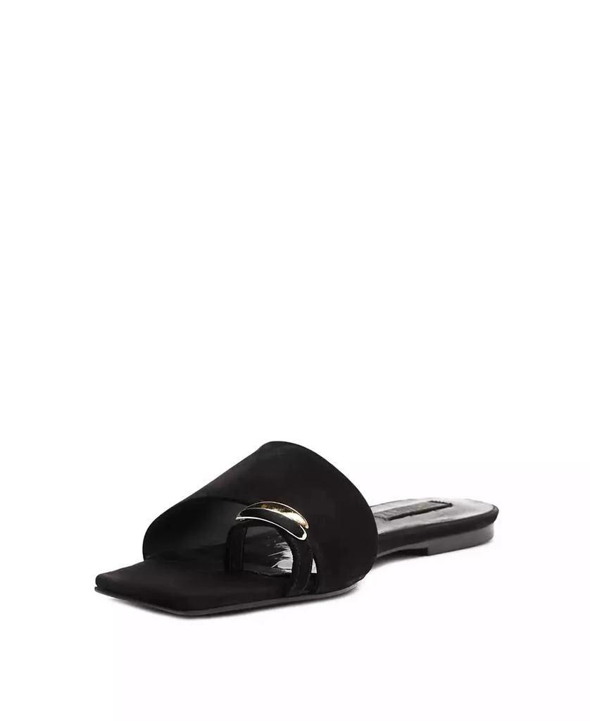Schutz Women's Jodie Slip On Flat Sandals 6