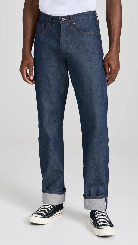 Naked  Famous True Guy - Natural Indigo Selvedge Jeans 1