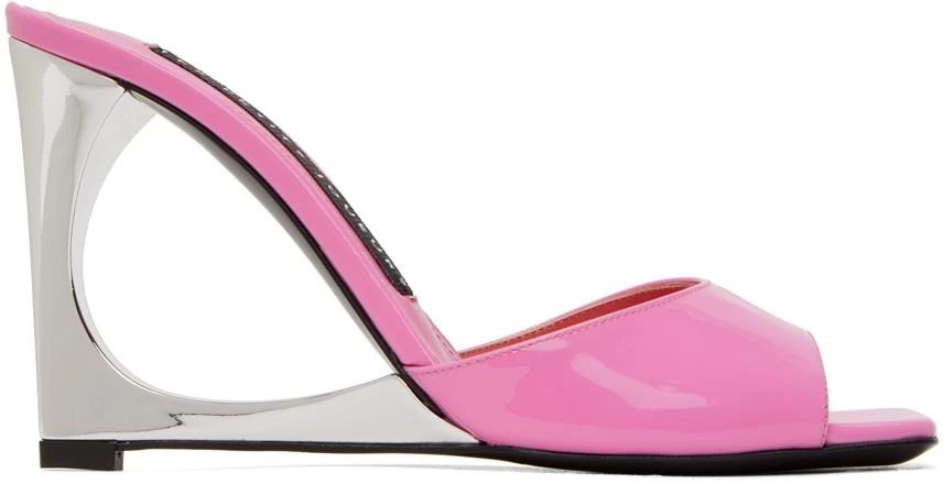 Les Petits Joueurs Pink Lola Heeled Sandals 1