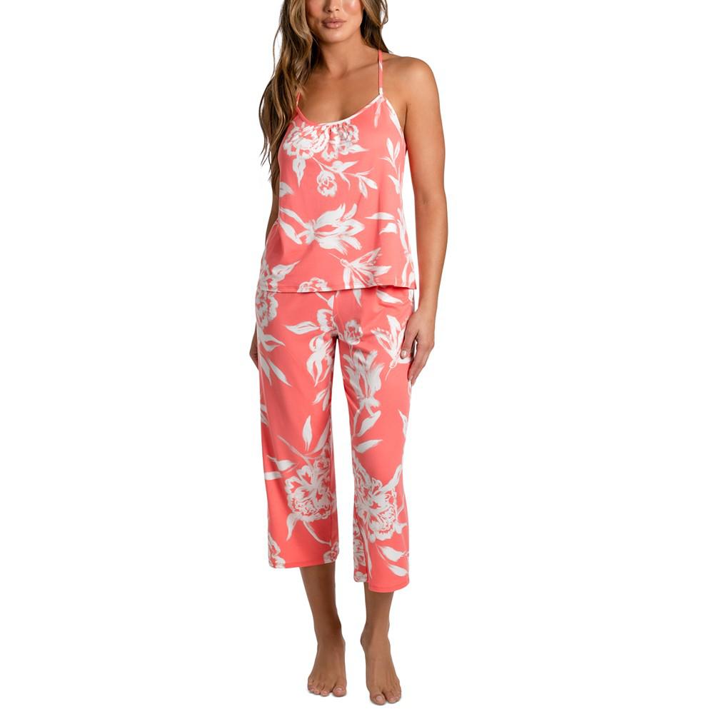 Linea Donatella Women's 2-Pc. Cropped Pajamas Set