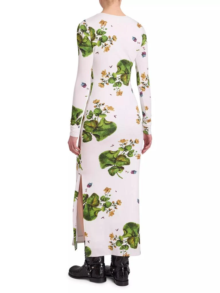 Loewe Floral Tube Maxi Dress 5