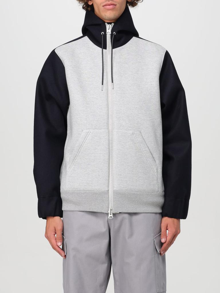 sacai 国内買付 Denim Hoodie Gray Hooded Denim Jacket by sacai on Sale