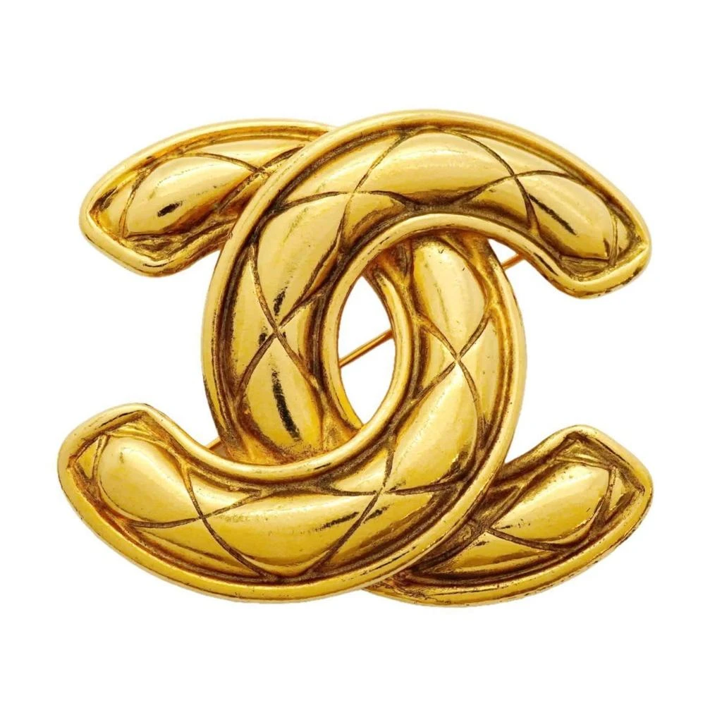 Chanel Plating Brooch (Pre-Owned)