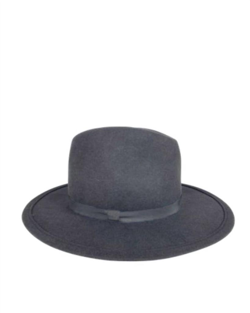 Hat Attack Hat Attack - Women's Classic Madison Felt Fedora Hat