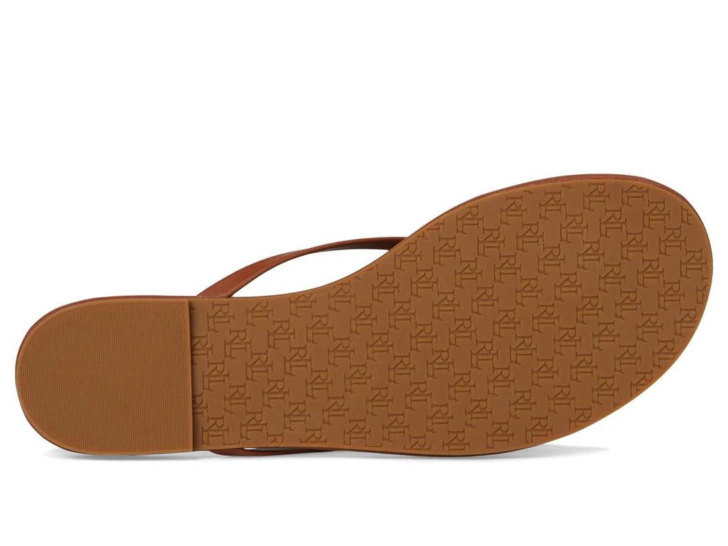 Ralph Lauren Raquel Leather Flip-flops 3