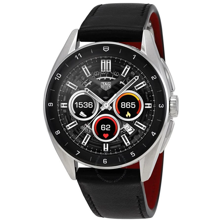 TAG Heuer Connected Quartz Analog-Digital Black Dial Men's Smart Watch SBR8010.BC6608 1